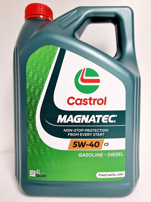 CASTROL MAGNATEC C3 5W40 4L