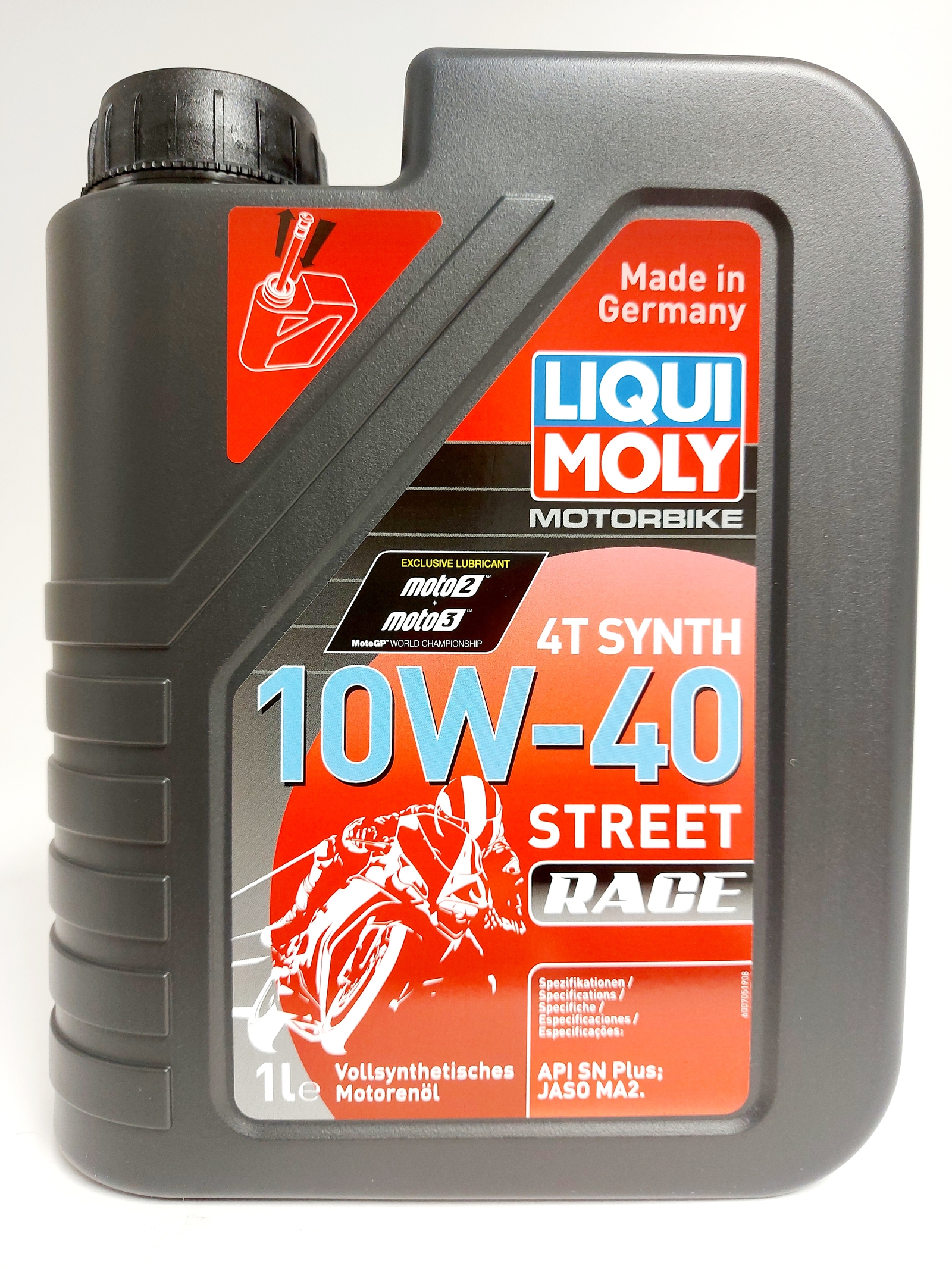 LIQUI MOLY MOTORBIKE 4T SYNTH STREET RACE 10W40 1L