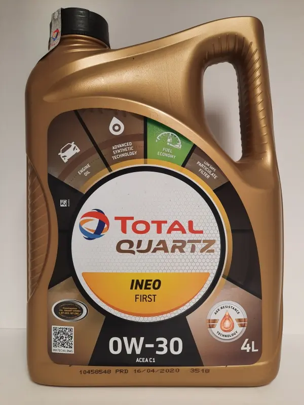 TOTAL QUARTZ INEO FIRST (PSA B71 2312)   0W30 4L