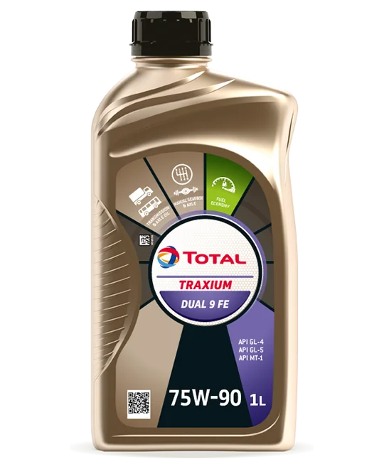 TOTAL TRAXIUM DUAL 9 FE   75W90 1L