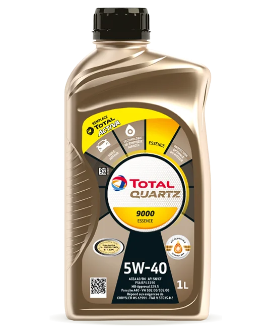 TOTAL QUARTZ 9000 ENERGY   (12x1) 5W40 1L