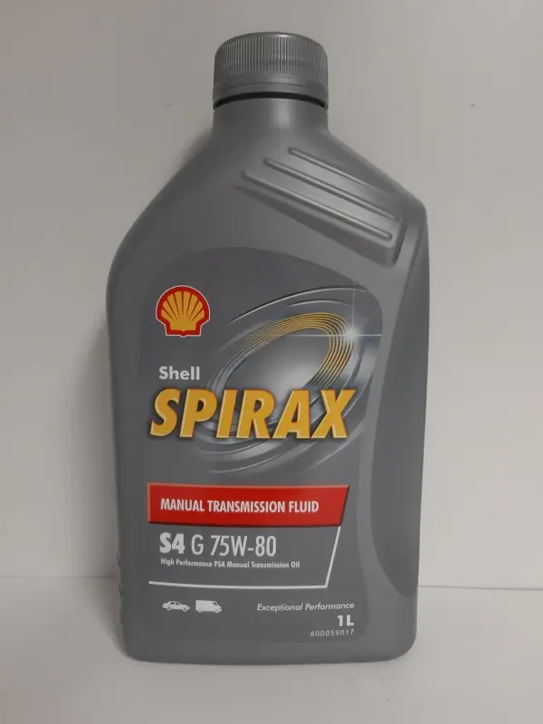 SHELL SPIRAX S4 G   75W80 1L