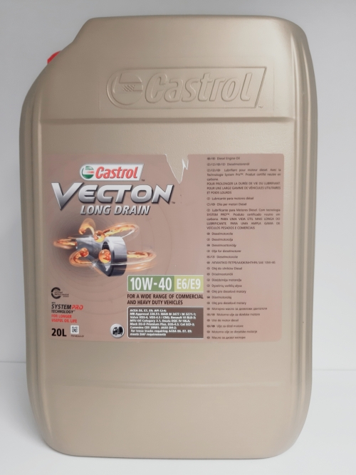 CASTROL VECTON LONG DRAIN E6/E9 10W40 20L