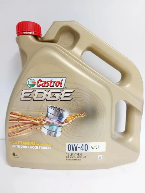 CASTROL EDGE TITANIUM FST A3/B4   0W40 4L