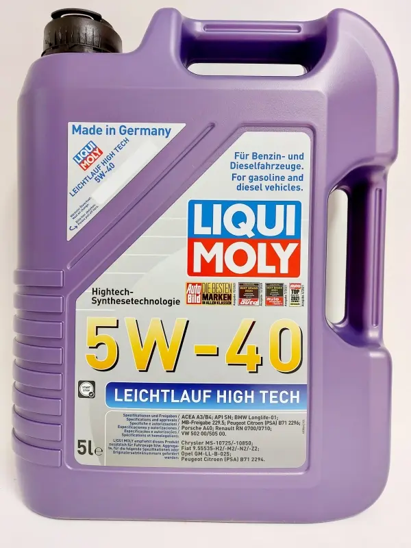 LIQUI MOLY LEICHTLAUF HIGH TECH   5W40 5L