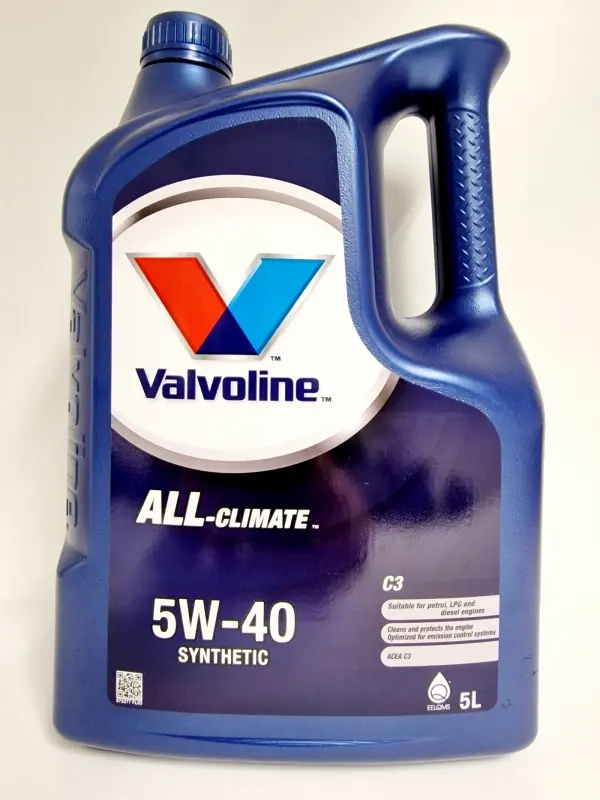VALVOLINE ALL CLIMATE C3 (VW 505.01)   5W40 5L