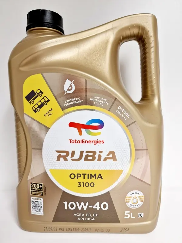 TOTAL RUBIA OPTIMA 3100 (ex.8900)   10W40 5L