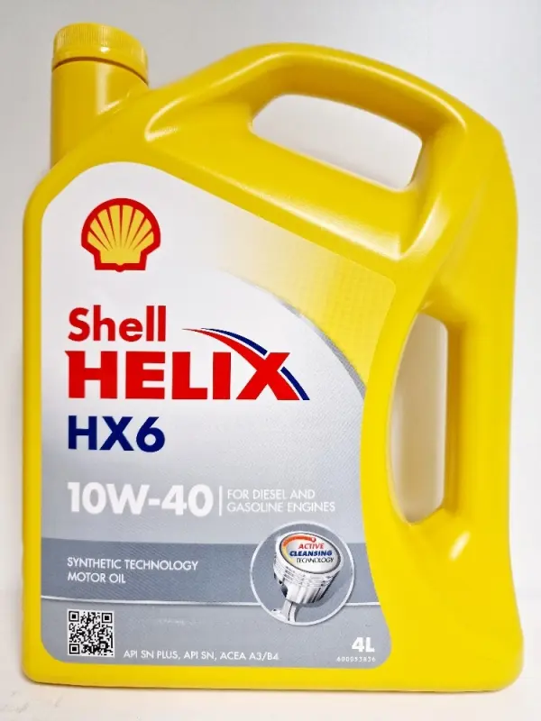 SHELL HELIX HX6   10W40 4L