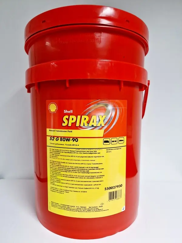 SHELL SPIRAX S2 G   80W90 20L