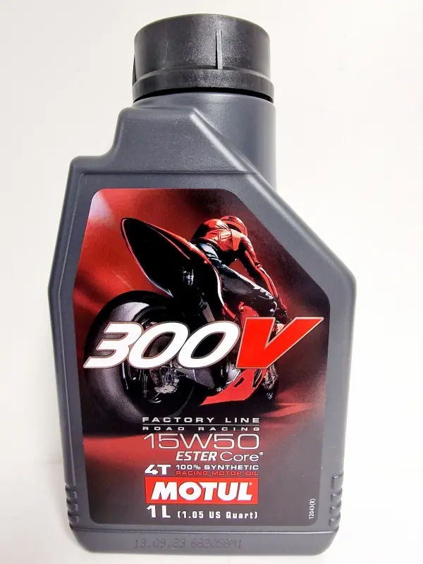MOTUL 300V 4T FACTORY LINE ROAD RACING   15W50 1L