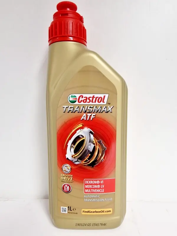 CASTROL TRANSMAX ATF DEXRON-VI MERCON LV MULTIVEH.  1L