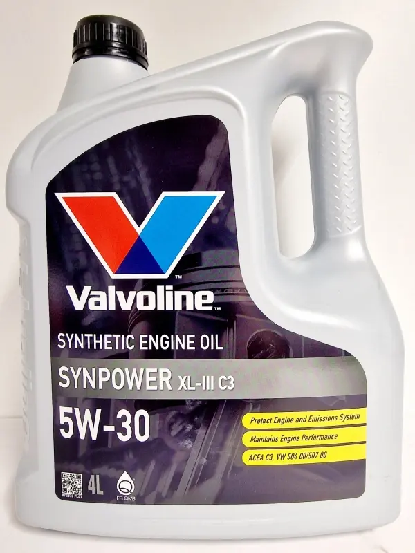 VALVOLINE SYNPOWER XL-III C3   5W30 4L