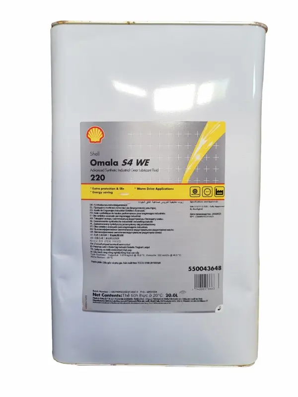 SHELL OMALA S4 WE 220  20L