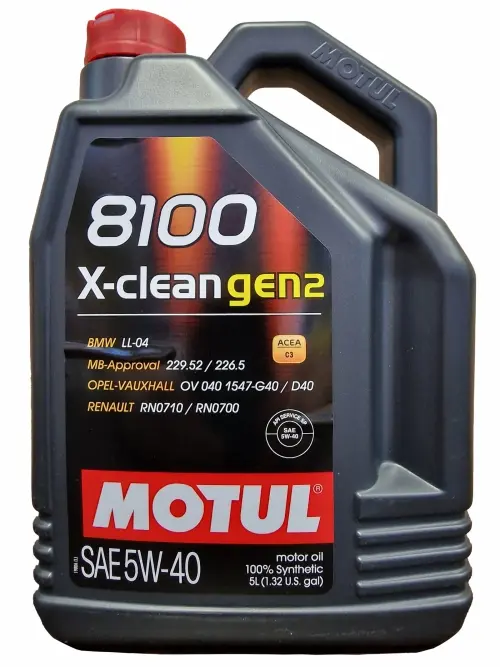 MOTUL 8100 X-CLEAN GEN2   5W40 5L