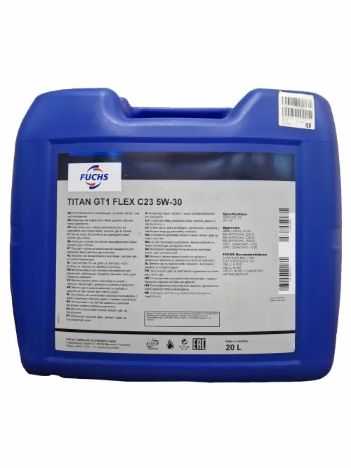 FUCHS TITAN GT1 FLEX C23    5W30 20L