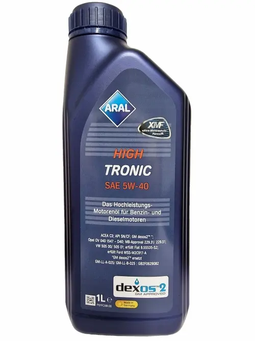 ARAL HIGH TRONIC (C3/ GM dexos2 -VW50501 -MB22951)   5W40 1L