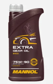MANNOL 8103 EXTRA GETRIEBEOEL   75W90 1L
