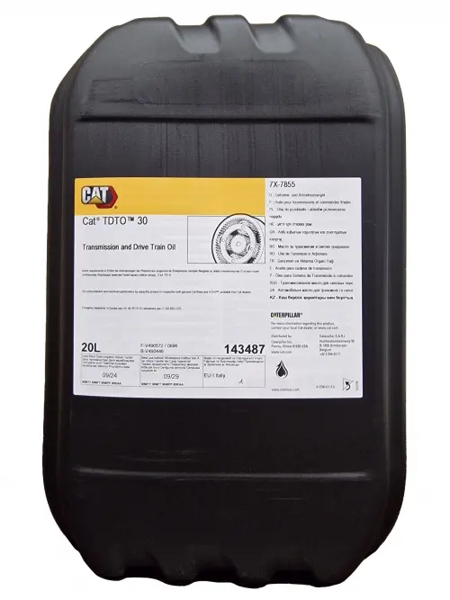 CAT TDTO (Transmission/ Drive Train Oil) SAE 30  20L