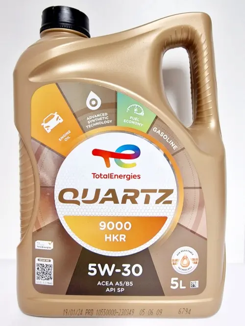 TOTAL QUARTZ 9000 ENERGY HKR (HKS)   5W30 5L