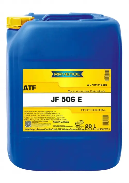 RAVENOL ATF JF 506E /eco friendly pack/  20L