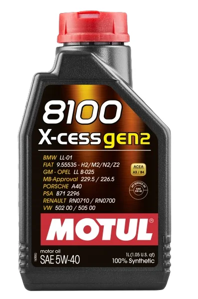 MOTUL 8100 X CESS GEN2   5W40 1L
