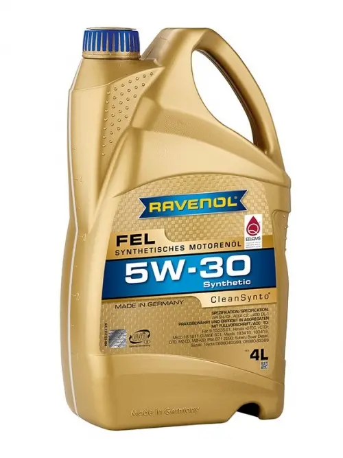 RAVENOL FEL /JASO DL-1, HONDA-MAZDA/   5W30 4L