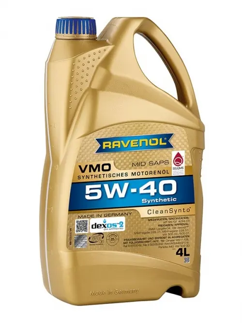 RAVENOL VMO /C3 - VW50501-MB22951-BMWLL04-DEXOS2/   5W40 4L