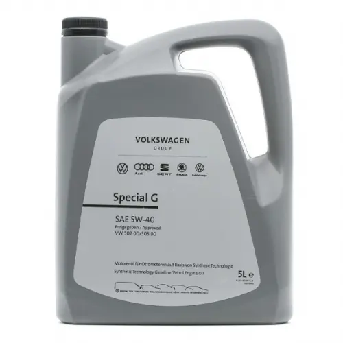 VOLKSWAGEN ORIGINAL SPECIAL G (VW 502 505 00)    5W40 5L