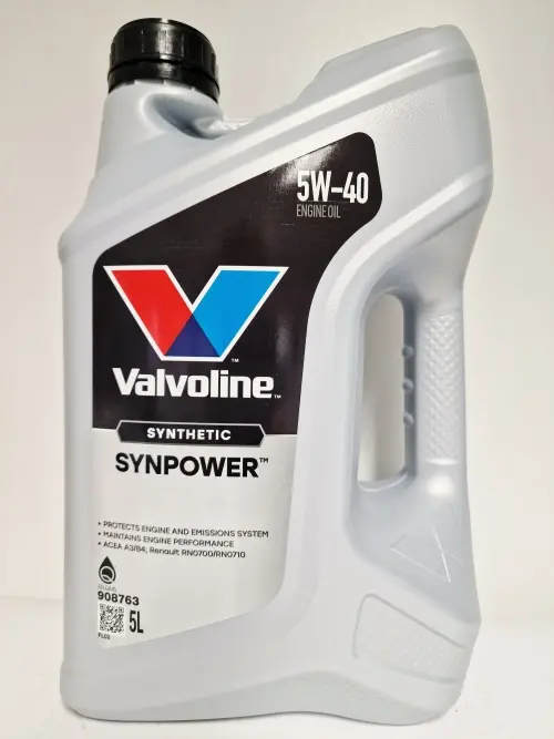 VALVOLINE SYNPOWER   5W40 5L