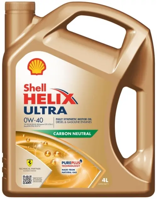 SHELL HELIX ULTRA   0W40 4L