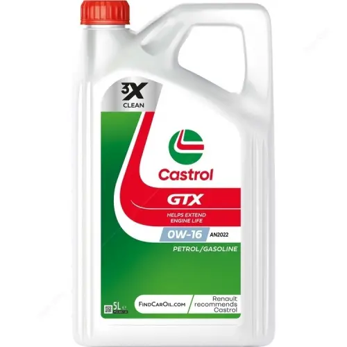 CASTROL GTX AN2022   0W16 5L