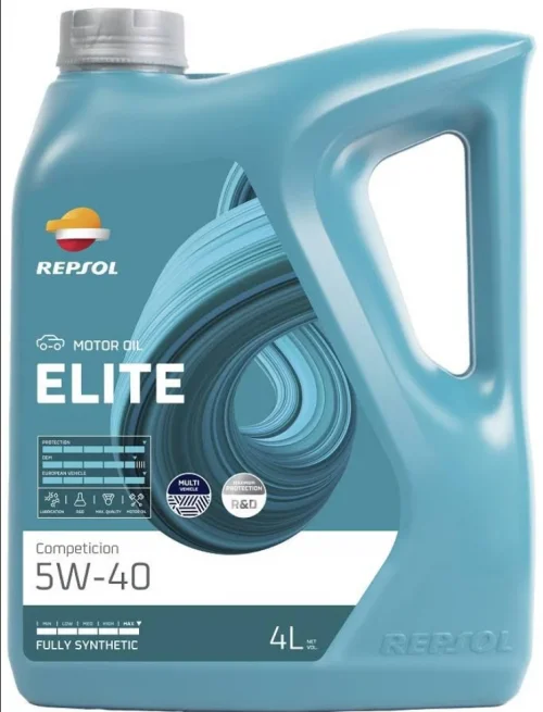 REPSOL ELITE COMPETITION   5W40 4L