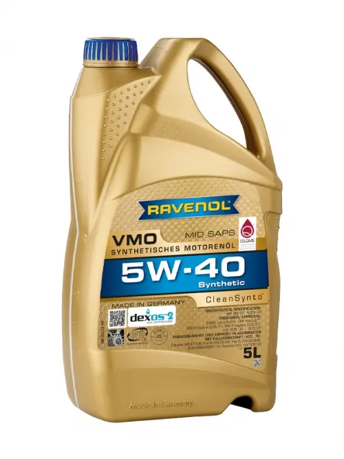 RAVENOL VMO /C3 - VW50501-MB22951-BMWLL04-DEXOS2/   5W40 5L