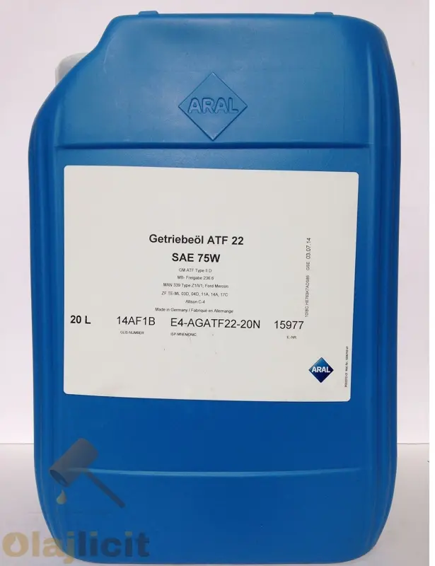 ARAL ATF 22 20L