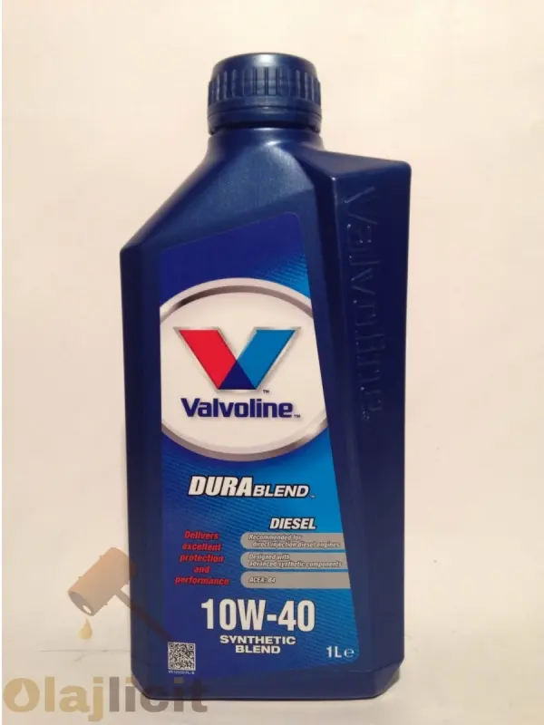 VALVOLINE DURABLEND DIESEL 10W40 1L