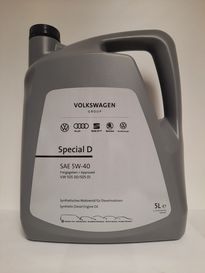 VOLKSWAGEN ORIGINAL SPECIAL D (VW 505 01) 5W40 5L
