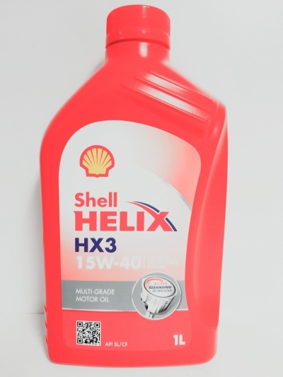 SHELL HELIX HX3 15W40 1L