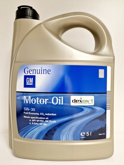 OPEL-GM MOTOR OIL DEXOS 1 GEN3 5W30 5L