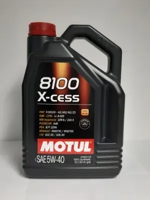 MOTUL 8100 X CESS   5W40 5L