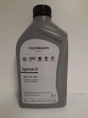 VOLKSWAGEN ORIGINAL SPECIAL D (VW 505 01)   5W40 1L