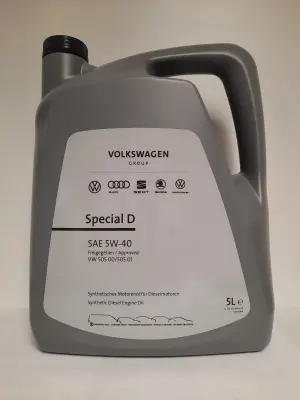 VOLKSWAGEN ORIGINAL SPECIAL D (VW 505 01)   5W40 5L