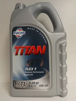 FUCHS TITAN GT1 FLEX 5    0W20 5L
