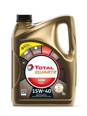 TOTAL QUARTZ 5000 DIESEL   15W40 5L