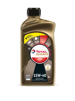 TOTAL QUARTZ 5000 DIESEL    15W40 1L