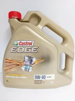 CASTROL EDGE TITANIUM FST A3/B4   0W40 4L