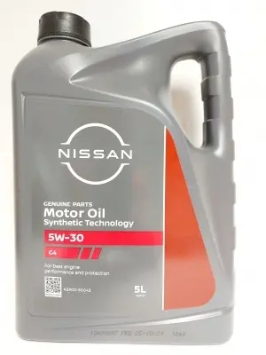 NISSAN MOTOR OIL DPF C4   5W30 5L