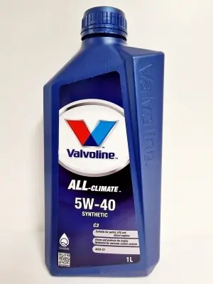 VALVOLINE ALL CLIMATE C3 (VW 505.01)   5W40 1L