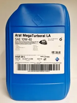 ARAL MEGA TURBORAL LA    10W40 20L