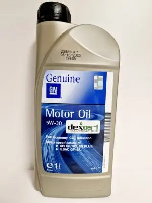 OPEL-GM MOTOR OIL DEXOS 1 GEN3   5W30 1L