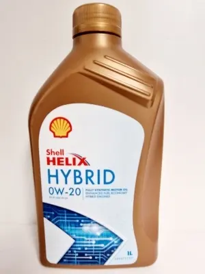SHELL HELIX HYBRID   0W20 1L
